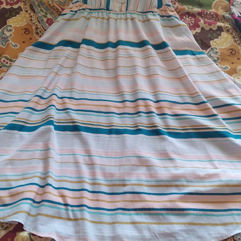 Lauren Conrad Stripped Dress Women's Size 4